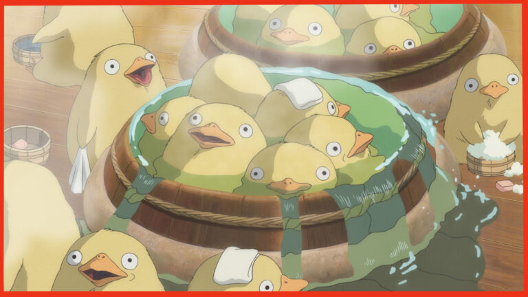 名作アニメ「千と千尋の神隠し」可愛いヒヨコの神様「オオトリ様」の 